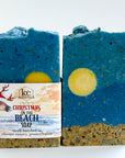 Handcrafted Soap Bar Christmas on the Beach