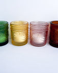 Gift set includes four fall scented tea light candles.