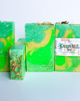 all-natural, handcrafted gardener soap bar, 5.5 ounces.