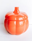 Pumpkin spice fall candle, 10 ounces, glass vessel.