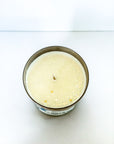 summer scented candle in a lass vessel, 100% soy candle wax