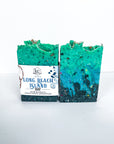 beach town soap, long beach island, new jersey beaches, jersey shore, coastal soap, summer, beach scented, vacation, ocean, handcrafted soap bar, handmade soap, all natural ingredients, nature made, kc essentials, handcrafted soap bar