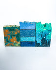 beach scented soaps, beach soap gift set, gift ideas, gift set, all natural handcrafted soap bars, beach, summer, wave, sea, ocean, soap designs, all natural ingredients, handmade, summer gift