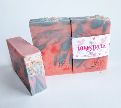 Handcrafted Natural Bar Soap- Valentine's Day Collection
