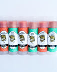 All Natural lip balm, mint flavored lip balm, creamsicle flavored lip balm