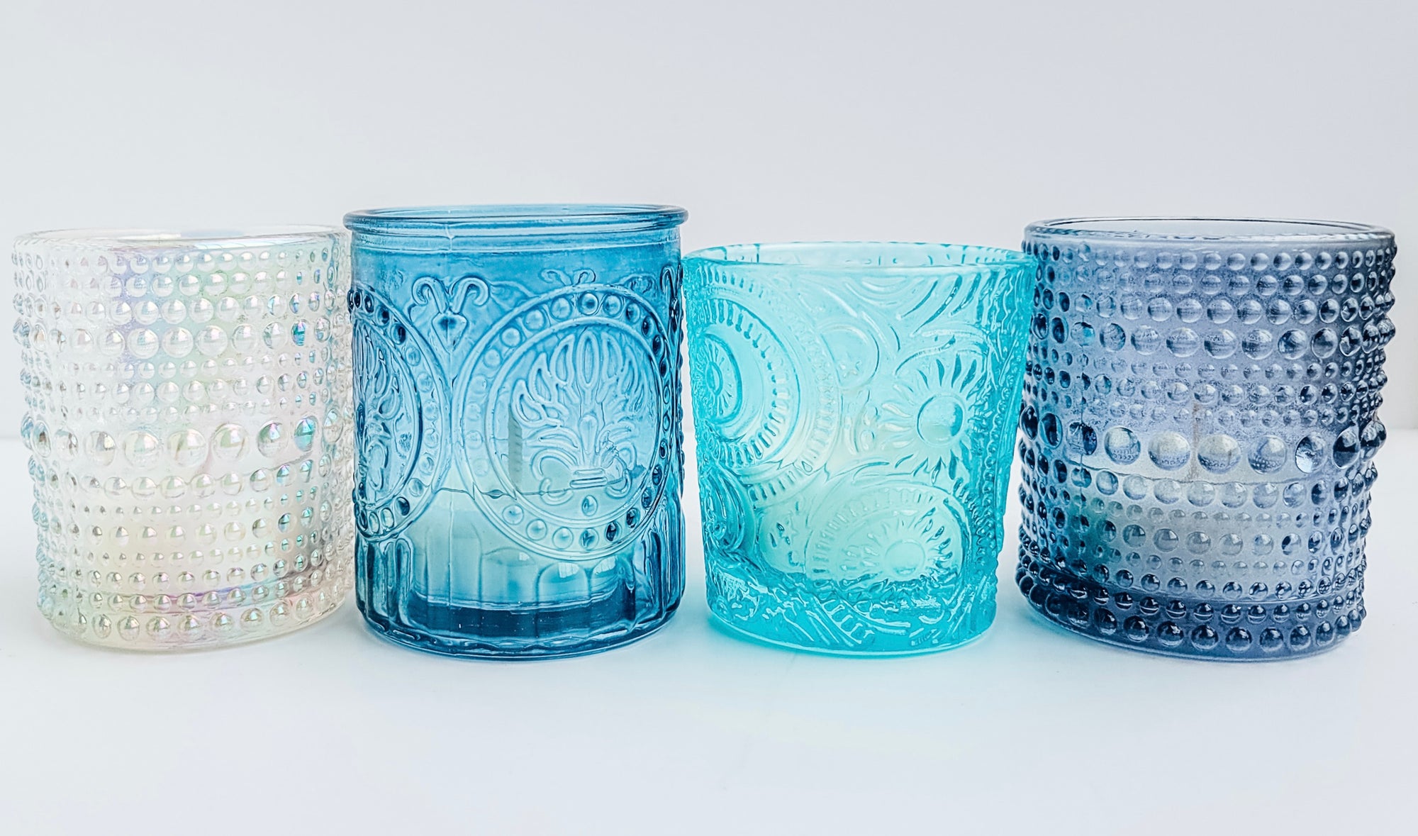 The Beach Tealight Candle Variety Pack is the best way to try many scents at once. Includes a variety of coastal scents.