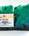 Handcrafted Soap Bar Christmas on the Beach
