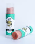 Mint flavored all natural lip balm