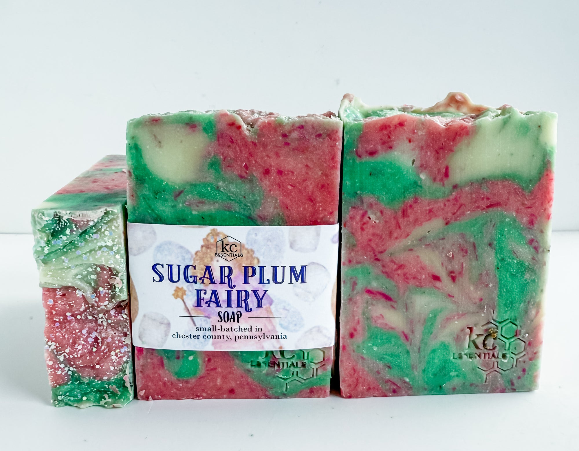 Sugar plum fairy soap, christmas soap, nutcracker christmas soap, holiday soap, christmas scented, festive, holidays, gift ideas, all natural ingredients, soap bar, handmade, homemade