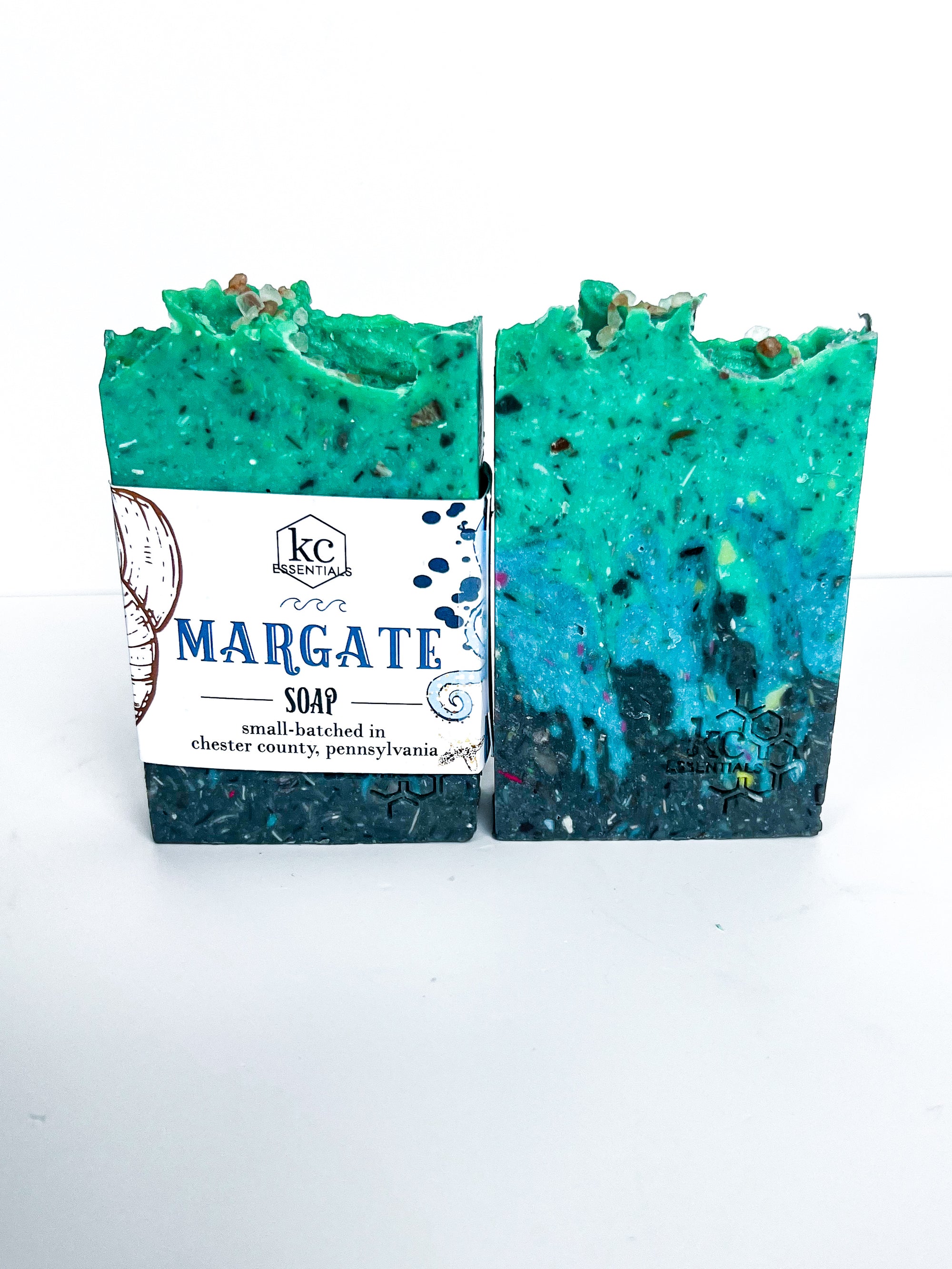 beach town soap, margate, new jersey beaches, jersey shore, coastal soap, summer, beach scented, vacation, ocean, handcrafted soap bar, handmade soap, all natural ingredients, nature made, kc essentials, handcrafted soap bar