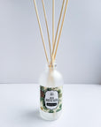 Reed diffuser, frasier fir scented, 4 ounces.